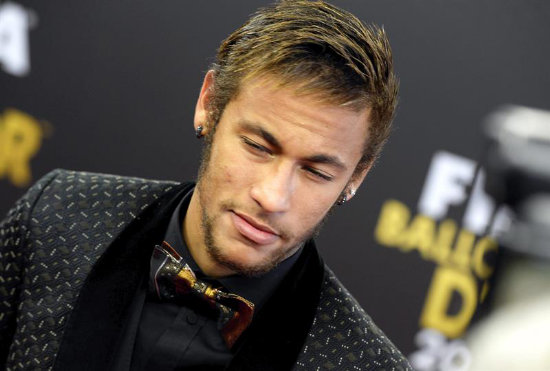 El jugador brasileo del FC Barcelona, Neymar.