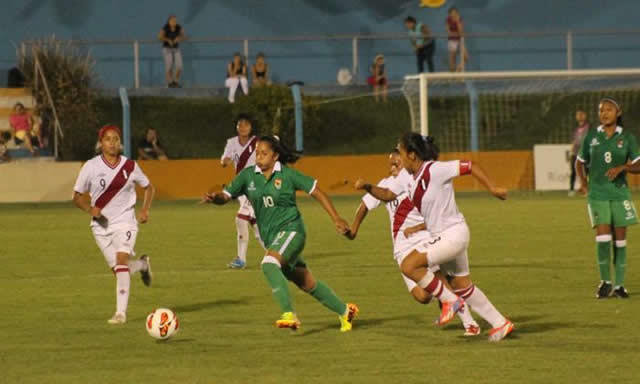 Las jugadoras bolivianas estn entre las cuatro mejores selecciones de Sudamrica.