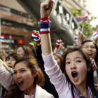 PROTESTAS. Convulsin en Bangkok