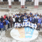 Los querendones de Stormers luego de la celebracin religiosa en la capilla del colegio Sagrado Corazn.