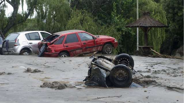 DESASTRE. Las inundaciones en Catamarca.