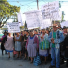 PROTESTA. Vctimas anuncian bloqueos.