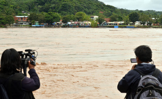 RURRENABAQUE. Debido a las lluvias los ros crecieron e inundaron varias comunidades.