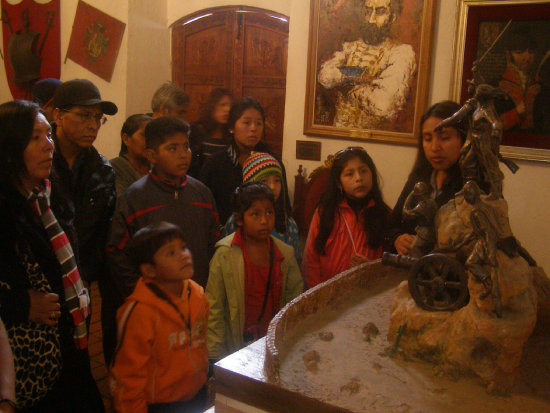 TURISMO. La mayor afluencia de visitantes a la Casa de la Libertad es de turistas nacionales.