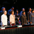 INAUGURACIN. Vista del acto de apertura de la II Cumbre del Celac, a la que asisten varios gobernantes de la regin.