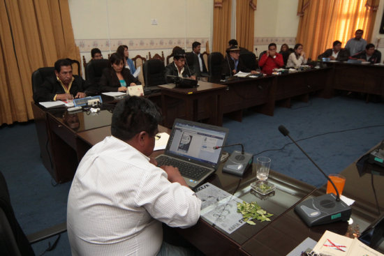 ASAMBLEA. El hemiciclo fue testigo de los hechos del 20 de diciembre de 2012.