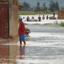 COCHABAMBA. Inundacin en el Valle Alto.