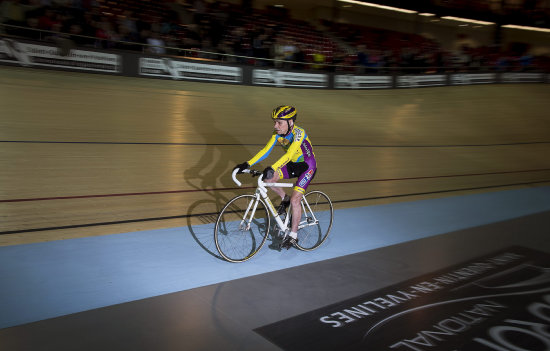 Robert Marchand bati su propio rcord en ciclismo de pista.