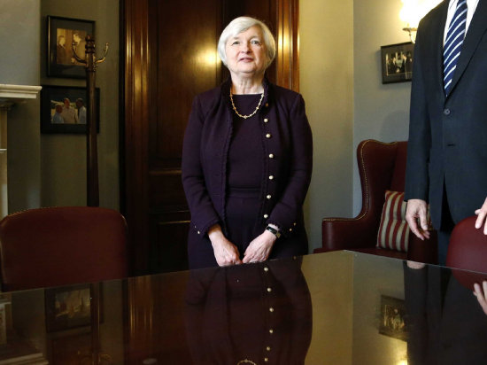 DESAFÍO. La nueva Presidenta del Banco Central de Estados Unidos tiene 67 años y será investida oficialmente mañana lunes.