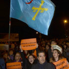 MOVILIZACIÓN. Personas se concentran en Valladolid para protestar contra el proyecto.