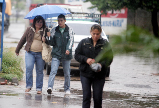 PRECAUCIÓN: Según pronósticos del SENAMHI continuará lloviendo en Sucre durante los próximos días.