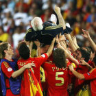 España consiguió la Eurocopa 2008 de la mano de Luis Aragonés.