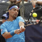 Fabio Fognini le dio el punto del triunfo a Italia sobre Argentina.