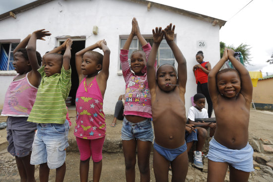 LEGADO. La herencia de Mandela beneficiar a varios centros educativos sudafricanos.