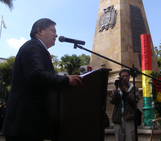 OPOSITOR. El nico alcalde opositor en Chuquisaca, Moiss Torres.