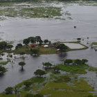 TIPNIS. Los efectos de las torrenciales y continuas lluvias ocasionaron las crecidas de los ros, inundando pueblos y comunidades.