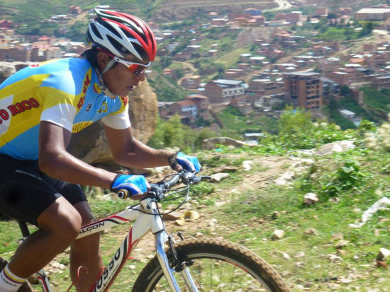 Una de las pruebas preparatorias para el Campeonato Nacional de Bicimontaa.