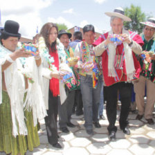 DECLARACIN. El vicepresidente lvaro Garca Linera habl de la administracin de justicia en la inauguracin de una Casa de Justicia en Oruro.