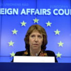 INFORME. Catherine Ashton, representante de Poltica Exterior de la Unin Europea.