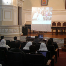 ACTIVIDAD. Las conferencias se realizan en el Paraninfo a partir de las 18:00.