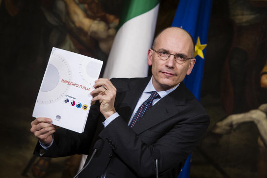 DIMISIN. Letta se pone firme.