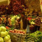 ALIMENTOS. Hay abastecimiento normal de productos en todos los mercados de Sucre.