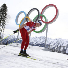 El suizo Dario Cologna fue uno de los deportistas que cosech dos oros en la jornada de ayer.