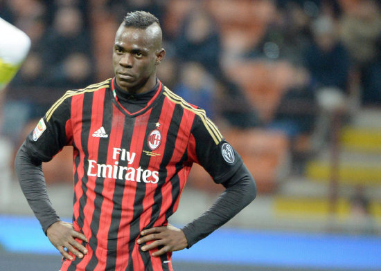 Mario Balotelli fue el autor del nico gol del partido.