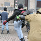 VIOLENCIA. Disturbios en Kiev.