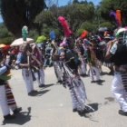 ENTRADA. Los comunarios del municipio de Poroma mostraron al pblico la esencia de su carnaval.