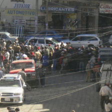 MOVILIZACIONES. Los transportistas decidieron salir a las calles en una ampliado el fin de demana.