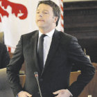 DECISIN. Renzi ante los medios italianos.