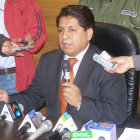 CONFERENCIA. El presidente del TCP, Ruddy Flores.