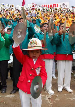 FIESTA. El Festival de Bandas de Oruro.