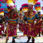 DANZA. La interpretacin de los Tobas, baile representativo del folclore boliviano.