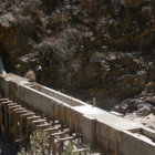 TRABAJO. El proyecto fue ejecutado de manera mancomunada entre ELAPAS y el Ministerio de Medio Ambiente y Agua.