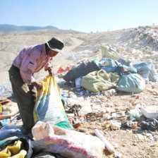 BASURA. Se deposita en Lechuguillas.