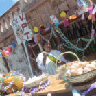 TRADICIÓN: La chichería en la elección de los soberanos del Carnaval de Antaño el pasado domingo.