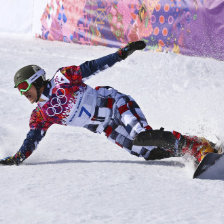 Vic Wild aport ayer con una medalla de oro en la prueba de snowboard para el primer lugar de Rusia en el medallero parcial de los Juegos Olmpicos de invierno, a falta de una jornada.