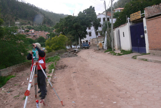 PROYECTO. Las calles Manuel Morales y Ugarte sern refaccionadas por la Alcalda.