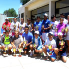 Los ganadores de todas las categoras posaron al final del campeonato.