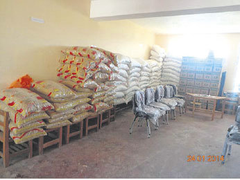 ALIMENTOS. En la escuela de Alegra.