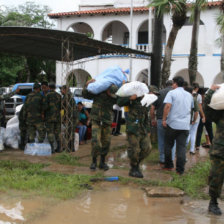 BENI. Gobierno comenz a hacer llegar ayuda a los afectados por las lluvias.