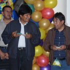 PRESIDENTE. Evo Morales.