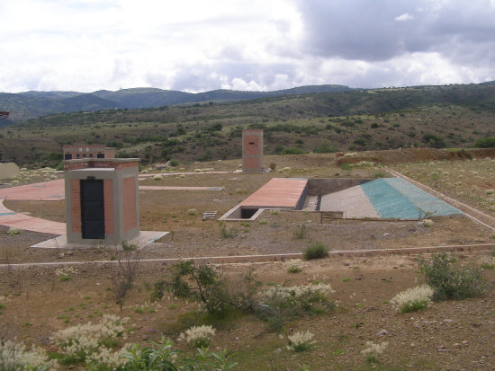 Un panorama del polgono de Yotalilla que comenz a construirse para los XVI Juegos Deportivos Bolivarianos 2009 y que no fue concluido hasta la fecha.