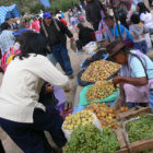 FERIA. El Mircoles de El Tejar se caracteriza por la variada oferta de productos de la temporada.