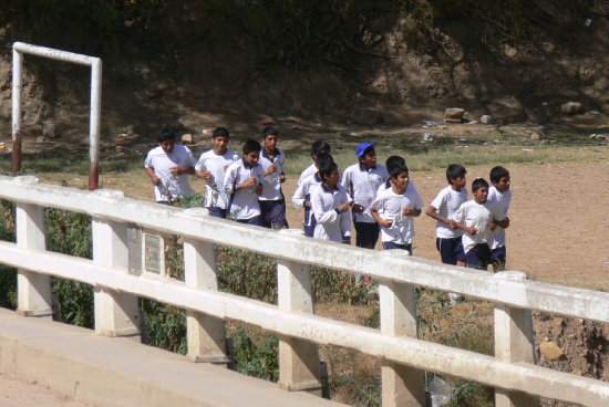 ALUMNOS: Carecen de tinglado.