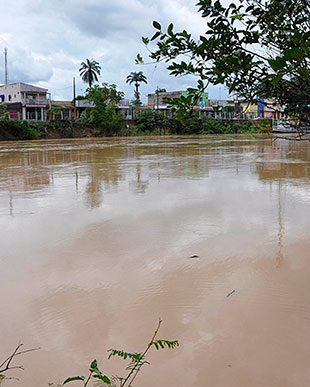 El agua vuelve a Beni y alcanza a Pando