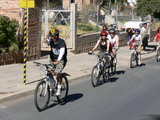 CAMPAA. Esperan que otras instituciones promuevan el uso de la bicicleta.