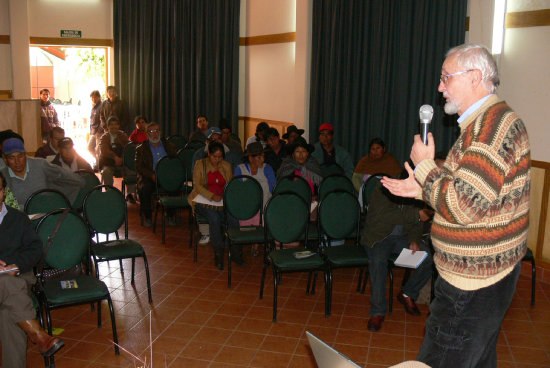 INICIATIVA. Apicultores del municipio de Sucre estn en constante capacitacin.